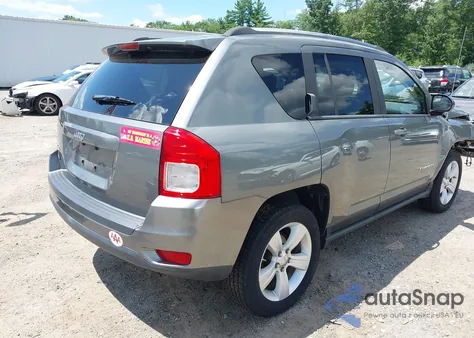 2012 Jeep Compass Sport из США, поврежденный, VIN 1C4NJDBB6CD576908